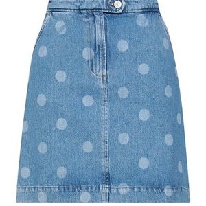Paul Smith Women’s Blue Denim Skirt